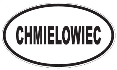 CHMIELOWIEC - Oval Magnet