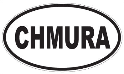 CHMURA - Oval Magnet