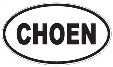 CHOEN - Oval Magnet