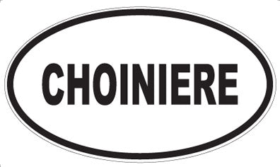 CHOINIERE - Oval Magnet