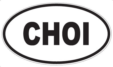 CHOI - Oval Magnet
