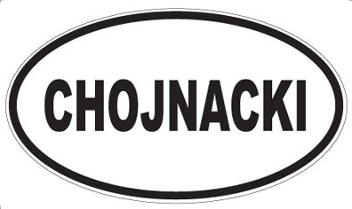 CHOJNACKI - Oval Magnet