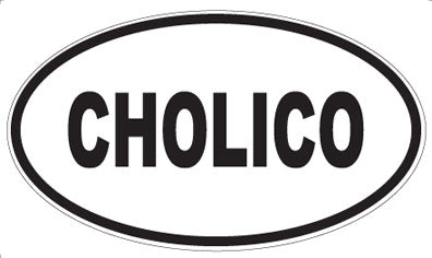 CHOLICO - Oval Magnet