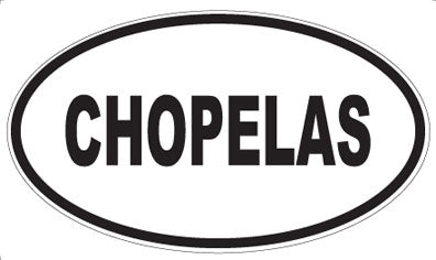 CHOPELAS - Oval Magnet