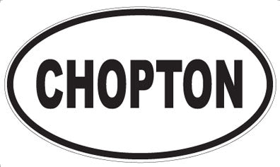 CHOPTON - Oval Magnet