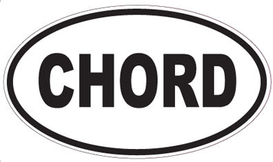 CHORD - Oval Magnet