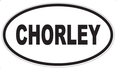 CHORLEY - Oval Magnet