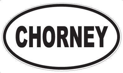 CHORNEY - Oval Magnet