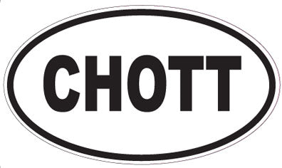 CHOTT - Oval Magnet