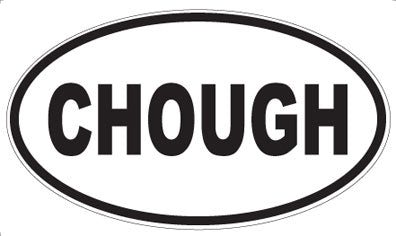 CHOUGH - Oval Magnet