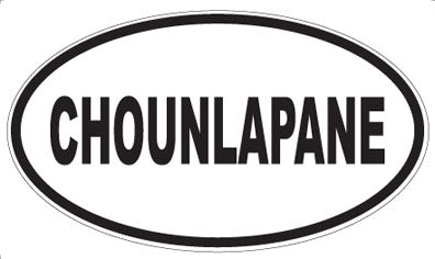 CHOUNLAPANE - Oval Magnet