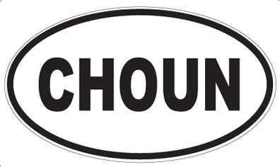 CHOUN - Oval Magnet