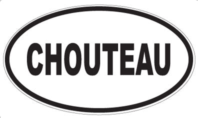 CHOUTEAU - Oval Magnet