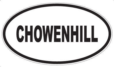 CHOWENHILL - Oval Magnet