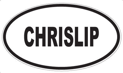 CHRISLIP - Oval Magnet