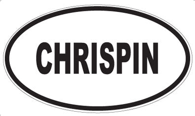 CHRISPIN - Oval Magnet