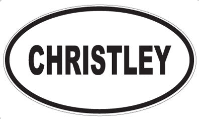CHRISTLEY - Oval Magnet