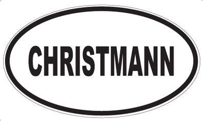 CHRISTMANN - Oval Magnet