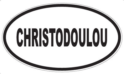CHRISTODOULOU - Oval Magnet