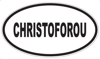 CHRISTOFOROU - Oval Magnet