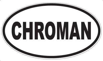 CHROMAN - Oval Magnet