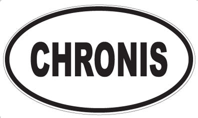 CHRONIS - Oval Magnet