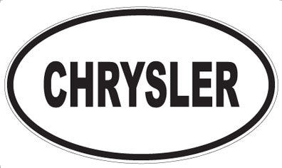 CHRYSLER - Oval Magnet