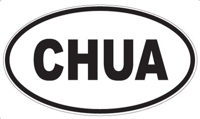 CHUA - Oval Magnet
