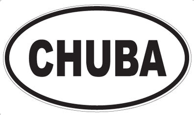 CHUBA - Oval Magnet