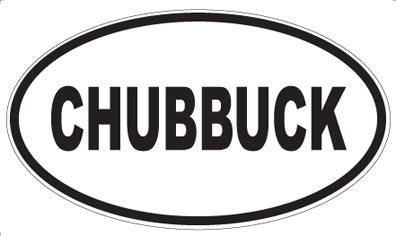 CHUBBUCK - Oval Magnet
