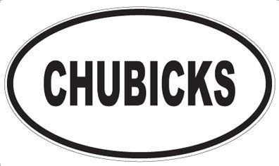 CHUBICKS - Oval Magnet