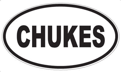 CHUKES - Oval Magnet