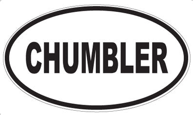 CHUMBLER - Oval Magnet