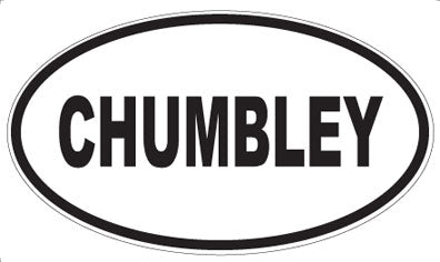 CHUMBLEY - Oval Magnet