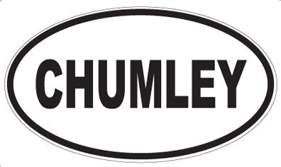 CHUMLEY - Oval Magnet