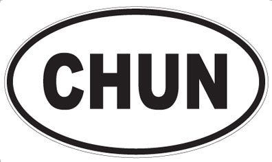 CHUN - Oval Magnet