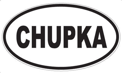 CHUPKA - Oval Magnet