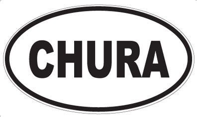 CHURA - Oval Magnet