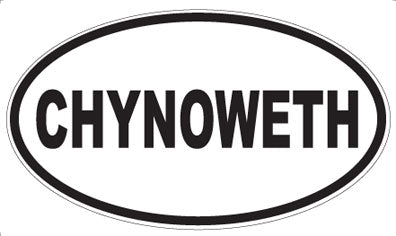 CHYNOWETH - Oval Magnet