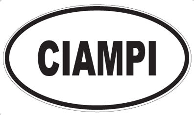 CIAMPI - Oval Magnet