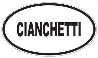 CIANCHETTI - Oval Magnet