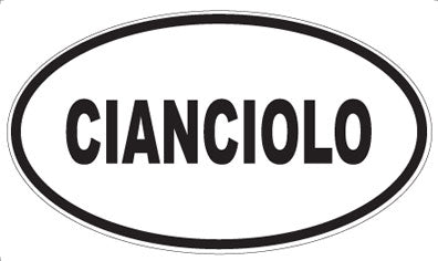CIANCIOLO - Oval Magnet