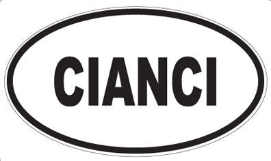 CIANCI - Oval Magnet