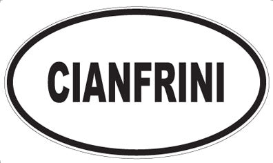 CIANFRINI - Oval Magnet