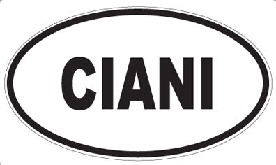 CIANI - Oval Magnet