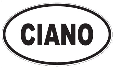CIANO - Oval Magnet