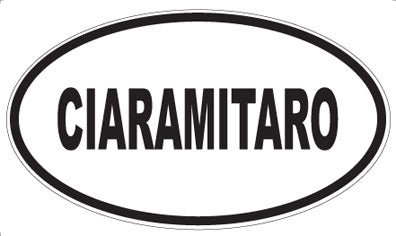 CIARAMITARO - Oval Magnet