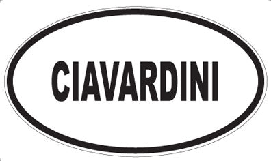 CIAVARDINI - Oval Magnet
