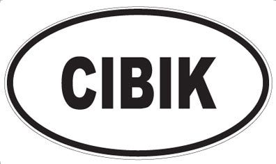 CIBIK - Oval Magnet