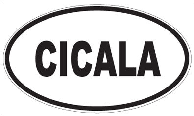 CICALA - Oval Magnet